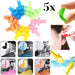 APXB Soft Silicone Ear Plugs - 5 Pairs for Comfort in Sleep, Work, Swim Image 1