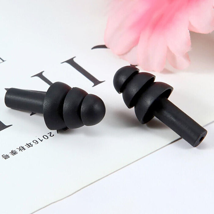 APXB Soft Silicone Ear Plugs - 5 Pairs for Comfort in Sleep, Work, Swim Image 7