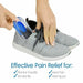 APXB Foot Pain Relief Plantar Fasciitis Gel Heel Support Cushion Insoles Pad /UK 4-13 Image 7
