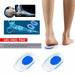 APXB Foot Pain Relief Plantar Fasciitis Gel Heel Support Cushion Insoles Pad /UK 4-13 Image 5