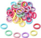  APXB 100pcs Mini Hair Ponios - Endless Stretchy Elastics for Baby Girl Hairstyles Image 5