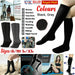 APXB Unisex Miracle Flight Travel Compression Socks Anti Swelling Fatigue DVT Support Image 1