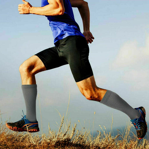 APXB Unisex Miracle Flight Travel Compression Socks Anti Swelling Fatigue DVT Support Image 2
