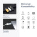  APXB Type C To USB Adapter USB A 3.0 Female USB C Male OTG Data Converting Connector Image 2