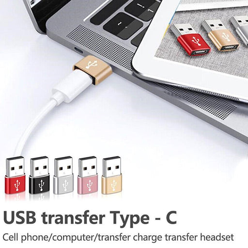 APXB USB Type C 3.0 Female to USB A Male OTG Adapter Image 1