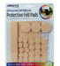  Assorted size foam pads for floor and chair leg protection