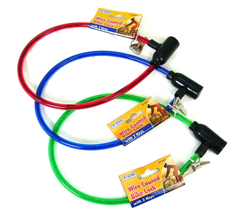 Green-colored bike lock for protecting your bicycle or scooter