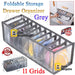 Available in Black, Grey, and White Colors - Closet Organizer