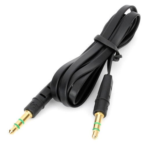 Braided jack-to-jack audio cable for versatile device compatibility
