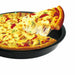 Carbon steel pizza pan with non-stick coating