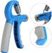 Choose from various color options for the hand strength trainer