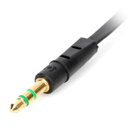 Chrome finished plugs and nickel-plated contacts for optimal connectivity