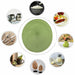 Colorful PP wire drawing enhances the look of this table mat