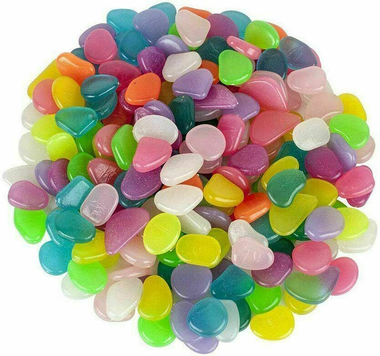 Eco-friendly glow stones for plant plot decoration