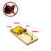 Efficient Wooden Mouse Trap - Quick and Reliable Action