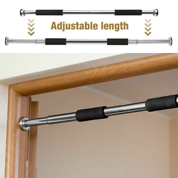 Exercise Pull-Up Door Bar - Chin Ups Fitness Body Home Gym Training Image 6