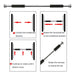 Exercise Pull-Up Door Bar - Chin Ups Fitness Body Home Gym Training Image 4