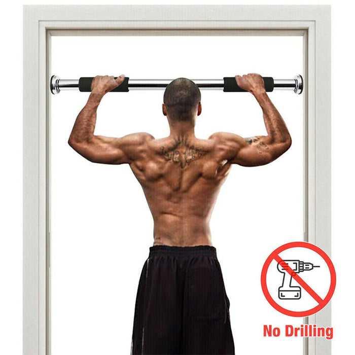 Exercise Pull-Up Door Bar - Chin Ups Fitness Body Home Gym Training Image 2