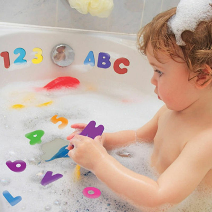  Floating number bath toys (0-9) for educational fun
