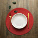 High-quality PP material used in this woven table mat