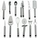 MAXPERKX 12 Pieces Cooking Utensil Set Stainless Steel Kitchen Gadget Tool Nylon Handles Image 3