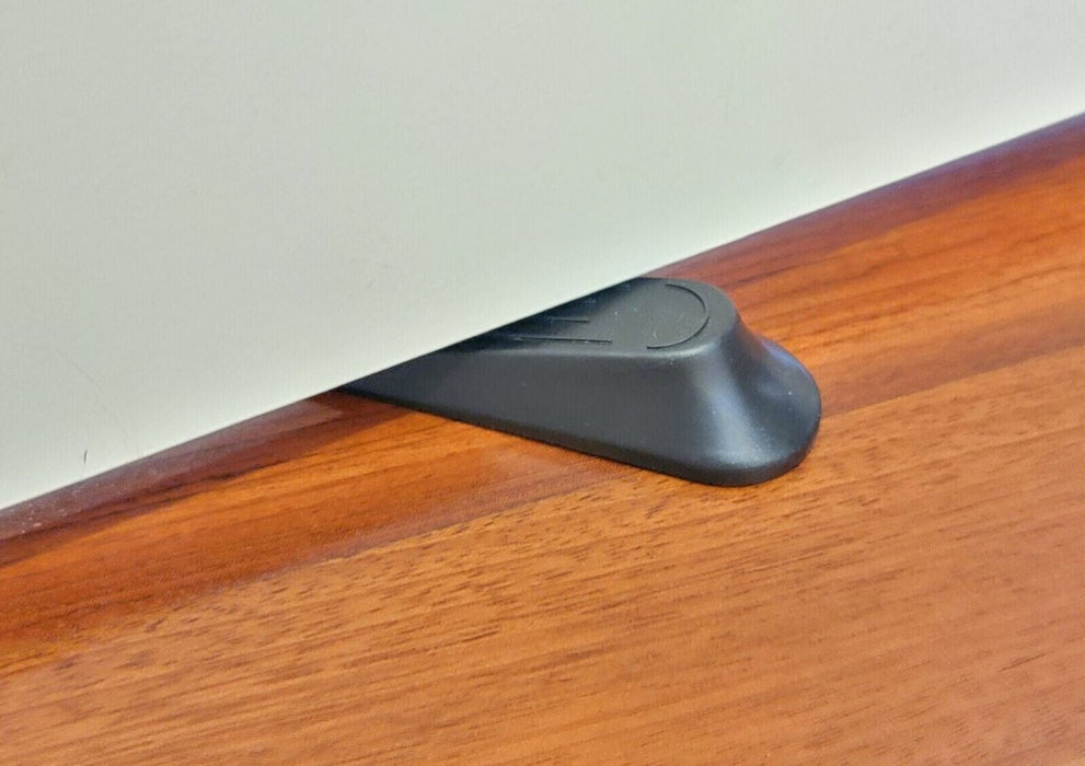 MAXPERKX 5pc Non-Slip Rubber Door Stop Wedges - Home and Office Door Jam Block 7