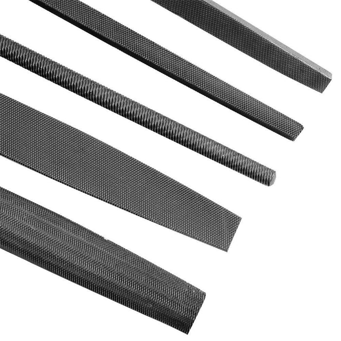 MAXPERKX 5pcs 8" Engineers Soft Grip Flat File Set - Metalworking Image 4