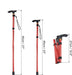 APXB Easy Folding Lightweight Walking Stick Height Adjustable Aluminium Cane Mobility Image 6