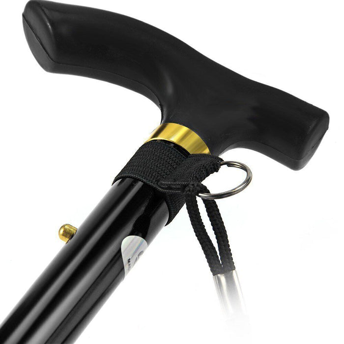 APXB Easy Folding Lightweight Walking Stick Height Adjustable Aluminium Cane Mobility Image 8