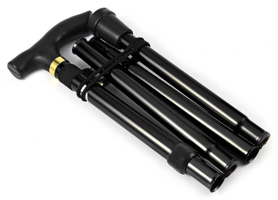 APXB Easy Folding Lightweight Walking Stick Height Adjustable Aluminium Cane Mobility Image 10