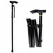 APXB Easy Folding Lightweight Walking Stick Height Adjustable Aluminium Cane Mobility Image 3