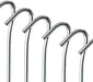 MAXPERKX 50pcs Heavy Duty Galvanised Steel Tent Pegs Metal Camping Ground Sheet Anchor Image 10