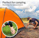 MAXPERKX 50pcs Heavy Duty Galvanised Steel Tent Pegs Metal Camping Ground Sheet Anchor Image 7