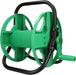 MAXPERKX Portable Garden Hose Reel Trolley Cart - Free Standing Holder for 30m Water Pipe Image 1
