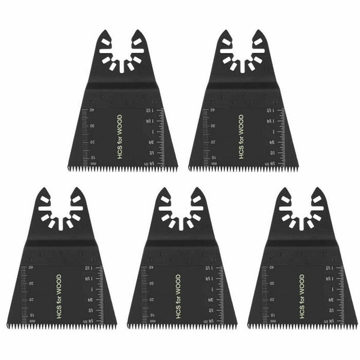 MAXPERKX 5pcs Oscillating Saw Blades Multi Tool For Fein Multimaster Dewalt Makita - 65mm Image 3