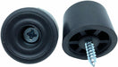 MAXPERKX 28mm Rubber Door Stop Floor Wall Stopper Mounted Guard Protectors Screws Image 3