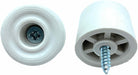 MAXPERKX 34mm Rubber Door Stop Floor Wall Stopper Mounted Guard Protectors Screws Image 4