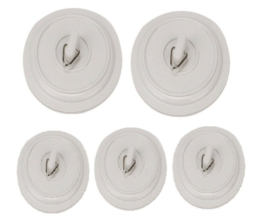 MAXPERKX 5x Rubber Bath Sink Drain Plugs Universal Basin Bathroom Kitchen Stopper Blocker Image 1