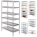  MAXPERKX 2 Tiers Shoe Storage Rack Organiser Cabinet Shelf Stand Holder Image 2