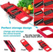 MAXPERKX 6 in 1 Kitchen Vegetable Cutter Salad Fruit Peeler Slicer Dicer Chopper Grater Image 5