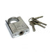 Long Shackle Padlock - Heavy Duty Waterproof Security with 3 Keys Image 3