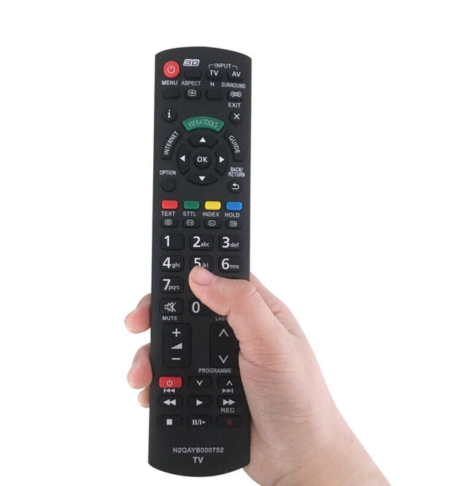 Panasonic TV Remote Control N2QAYB000752 Replacement 3D Viera Internet Smart TVs Image 3