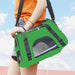  Pet Carrier in Green - Fresh and Vibrant