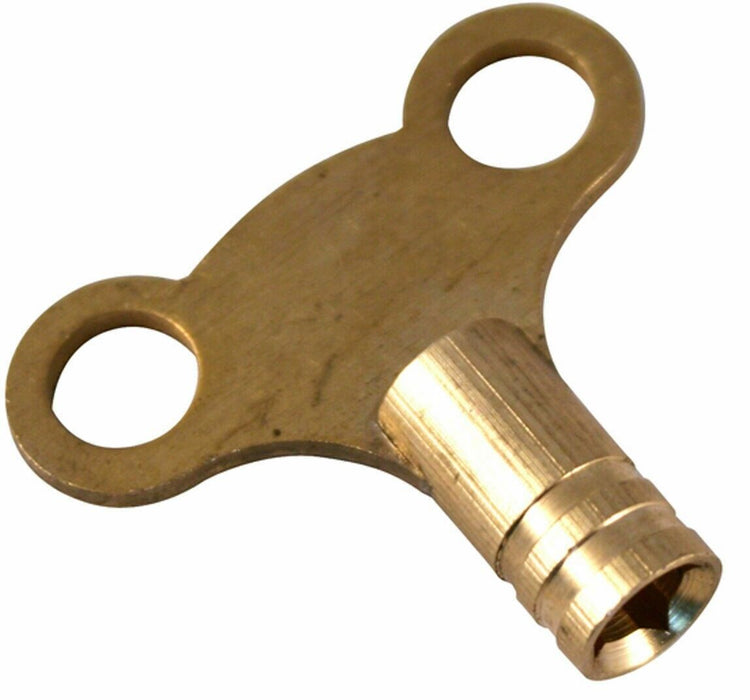  Image displaying the gold color of the radiator key