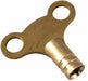  Image displaying the gold color of the radiator key