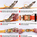 4pcs Ratchet Tie Down Strap Set - Cargo Trailer Lashing Rope 25mm x 4.5m/15ft Image 2