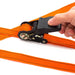 4pcs Ratchet Tie Down Strap Set - Cargo Trailer Lashing Rope 25mm x 4.5m/15ft Image 5