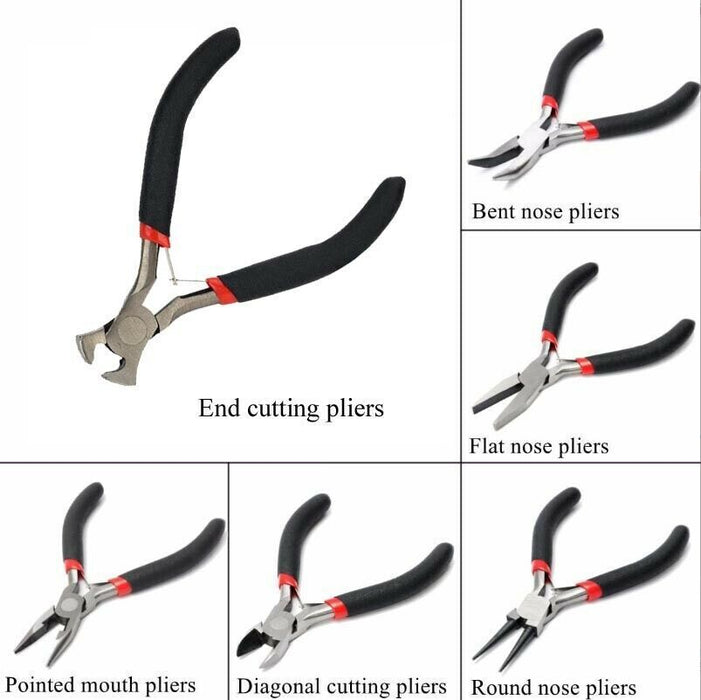 Plier in Red and Silver Color
