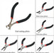 Plier in Red and Silver Color