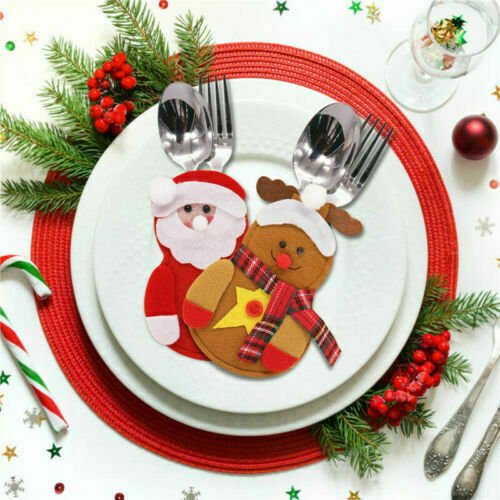 Set of round dining table placemats with non-slip design